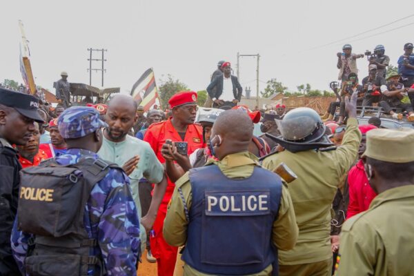 Bobi Wine blocked in Iganga, Police deny bias